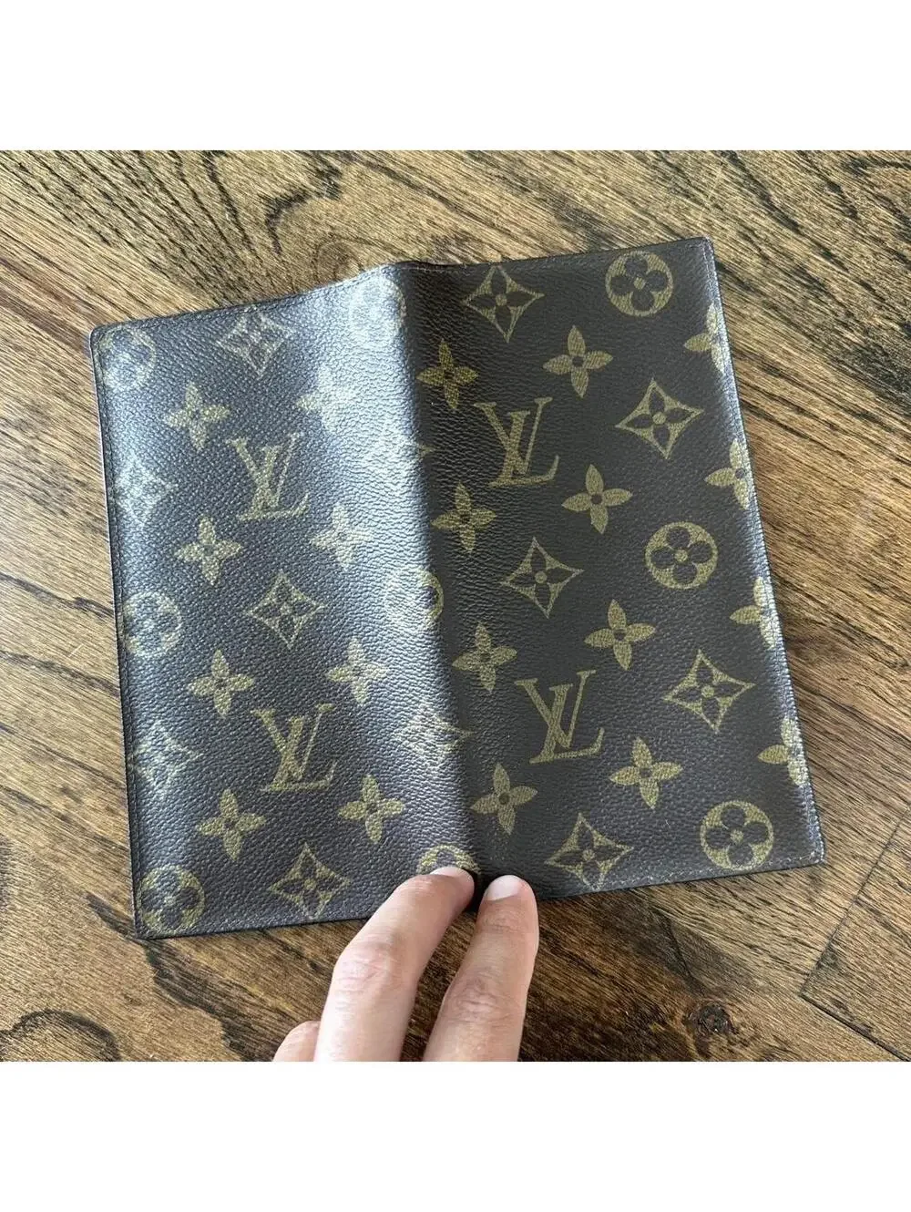 Authentic Vintage Louis Vuitton Monogram Portefeuille Long Vertical Wallet